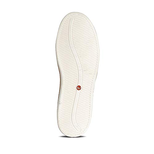 Clarks Un Maui Lace, Zapatos de Cordones Derby Mujer, Blanco (White Leather-), 37.5 EU