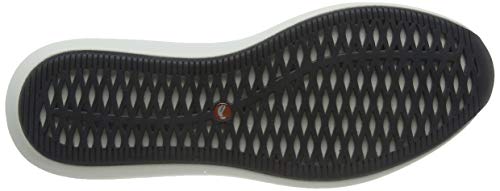 Clarks Un Rio Step, Zapatillas sin Cordones Mujer, Azul (Navy Leather Navy Leather), 37 EU