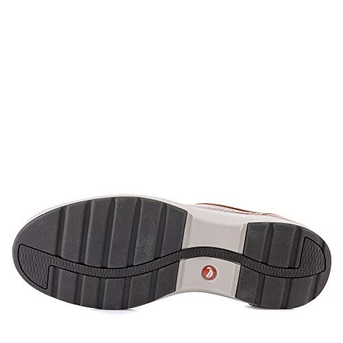 Clarks Un Trail Form, Zapatos de Cordones Derby Hombre, Marrón (Tan Leather-), 42.5 EU