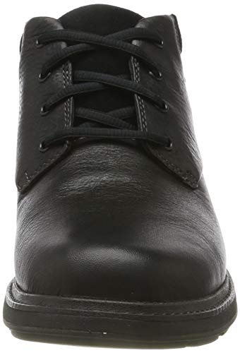 Clarks Un Tread UpGTX, Botas clásicas. Hombre, Negro (Black Leather Black Leather), 43 EU