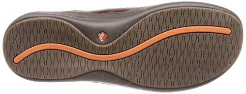 Clarks Un.loop2 Walk, Mocasines para Mujer, Marrón (Dark Tan Lea Dark Tan Lea), 40 EU
