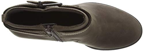 Clarks Verona Lark, Botas Cortas al Tobillo Mujer, Gris Pardo, 39.5 EU