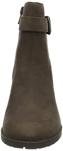 Clarks Verona Lark, Botas Cortas al Tobillo Mujer, Gris Pardo, 39.5 EU