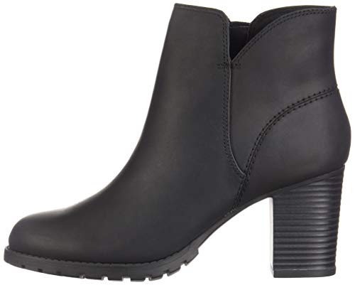 Clarks Verona Trish, Botas Modernas. Mujer, Piel Negra, 39 EU