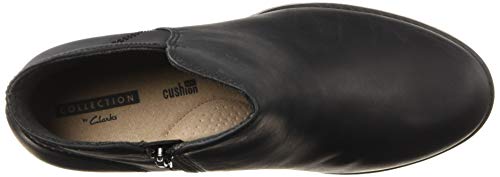 Clarks Verona Trish, Botas Modernas. Mujer, Piel Negra, 39 EU