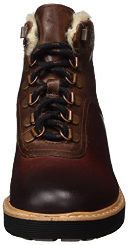 Clarks Witcombe Rock, Botas Mujer, Marrón (Dark Tan Lea), 41 EU