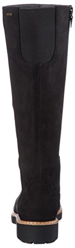 Clarks Witcombeskygtx, Botas Mujer, Negro (Black Nubuck), 36 EU