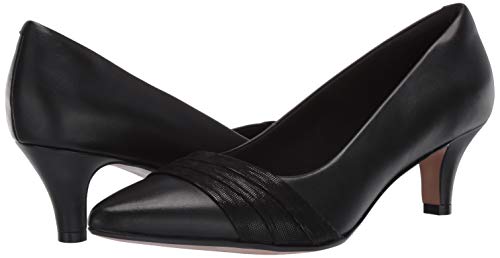 CLARKS Womens Linvale Mad Pointed Toe Classic Pumps, Black, Size 9.5