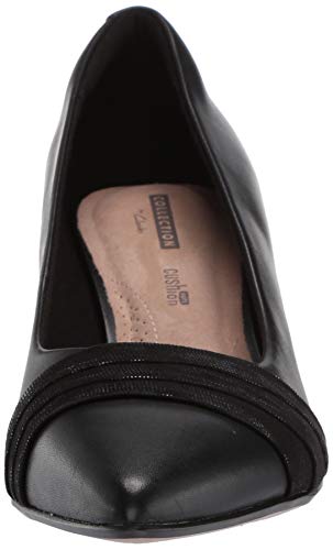 CLARKS Womens Linvale Mad Pointed Toe Classic Pumps, Black, Size 9.5
