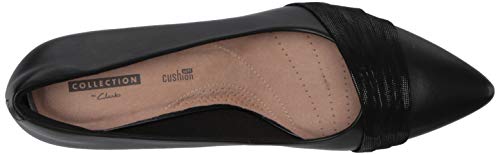 CLARKS Womens Linvale Mad Pointed Toe Classic Pumps, Black, Size 9.5