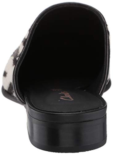 Clarks Women's Pure Blush Mule, Zebra Animal Print, Numeric_7