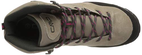 CMP – F.lli Campagnolo Alcor Mid Wmn Trekking Shoes WP, Botas de Senderismo Mujer, Braun Desert P613, 36 EU