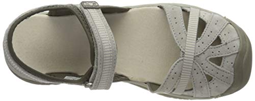 CMP – F.lli Campagnolo Hezie Wmn Hiking Sandal, Sandalias de Senderismo Mujer, Gris Corda P753, 41 EU