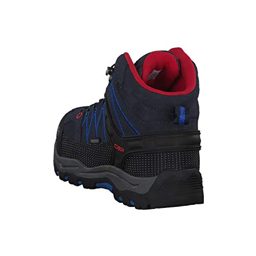 CMP Rigel Mid, Zapatos de High Rise Senderismo Unisex Adulto, Azul (B.Blue-Royal 10nc), 34 EU