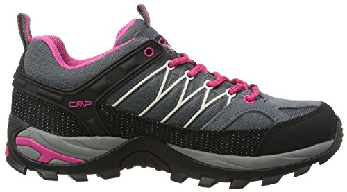 CMP Rigel - Zapatillas de senderismo Mujer, Gris (Grey-Fuxia-Ice 103Q), 39 EU