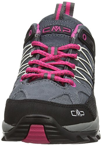 CMP Rigel - Zapatillas de senderismo Mujer, Gris (Grey-Fuxia-Ice 103Q), 39 EU