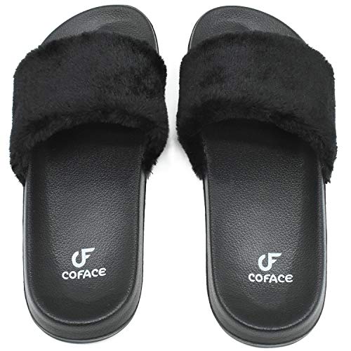 COFACE Zapatillas de Estar por Casa para Mujer, Antideslizantes Pantuflas Deslizantes Slipper Interiores y Exteriores
