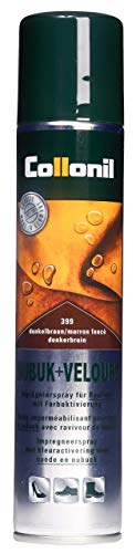 Collonil Nubuck + terciopelo, aerosol, Marrón (marrón oscuro), 200 ML