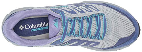 Columbia Bajada™ III, Zapatillas de Trail Running Mujer, Azul (Cirrus Grey, Opal Blue), 37 EU