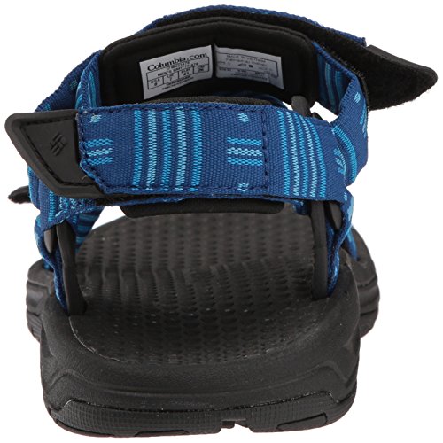 Columbia Big Water, Sandalias de Senderismo Hombre, Azul (Royal/Aqua Blue 476), 43 EU