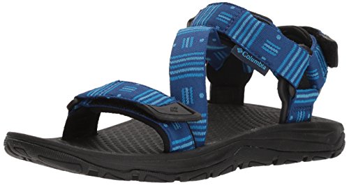 Columbia Big Water, Sandalias de Senderismo Hombre, Azul (Royal/Aqua Blue 476), 43 EU