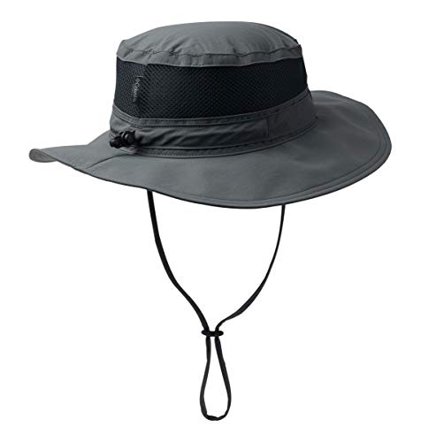 Columbia Bora Bora Booney, Sombrero unisex, Fibra sintética, Color: Gris (Grill), Talla Universal (Ajustable), Art. 1447091