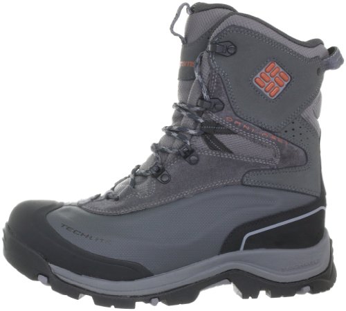 Columbia Bugaboot Plus, Botas de Nieve Hombre, Gris-Grau (Grill, Sanguine 028), 40 2/3