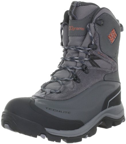 Columbia Bugaboot Plus, Botas de Nieve Hombre, Gris-Grau (Grill, Sanguine 028), 40 2/3
