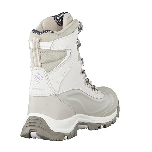 Columbia Bugaboot Plus III Omni-Heat Botas altas de invierno para mujer, Blanco(Sea Salt Twilight), 38 EU