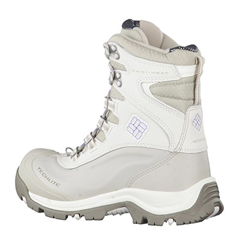 Columbia Bugaboot Plus III Omni-Heat Botas altas de invierno para mujer, Blanco(Sea Salt Twilight), 38 EU