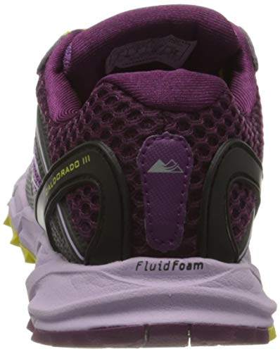 Columbia Caldorado III, Zapatillas de Running para Asfalto Mujer, Morado (Crown Jewel, Gi 523), 36.5 EU