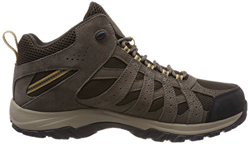 Columbia Canyon Point Mid, Zapatillas de Senderismo Impermeables Hombre, Marrón (Cordovan, Dark Banana), 42 EU