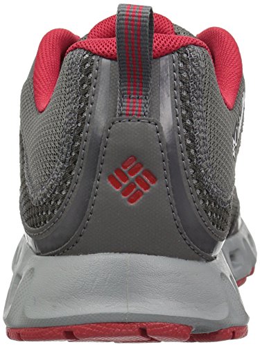 Columbia Drainmaker IV, Zapatillas Hombre, Grey (City Grey, Mountain Red 023), 43 EU