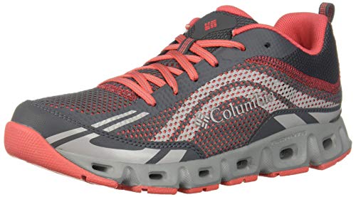 Columbia Drainmaker™ IV, Zapatillas Mujer, Rojo (Graphite, Red Coral), 40.5 EU