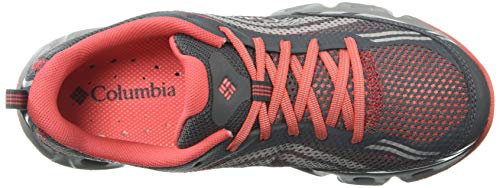 Columbia Drainmaker™ IV, Zapatillas Mujer, Rojo (Graphite, Red Coral), 40.5 EU