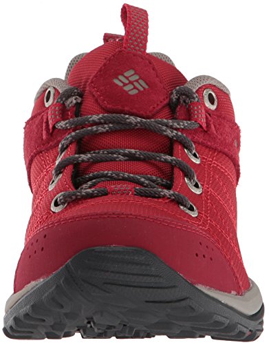 Columbia Fire Venture Textile, Zapatillas de Senderismo Mujer, Rojo (Mountain Red/Kettle 613), 36 EU