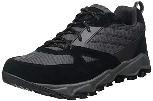 Columbia IVO Trail, Zapatillas para Carreras de montaña Hombre, Tiburón/Titanio II, 44.5 EU