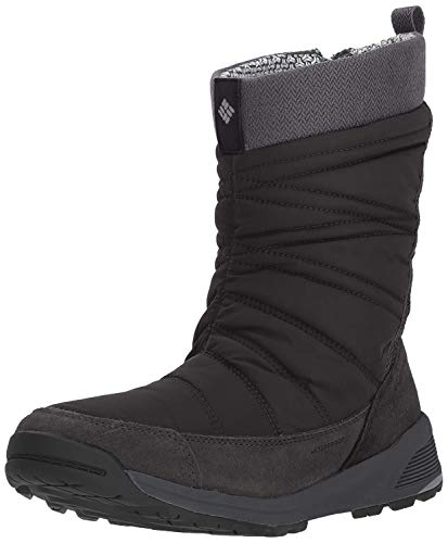 Columbia Meadows Slip-On Omni-Heat, Botas Bajas Mujer, Negro (HEA-Black, Dark STO), 39 EU