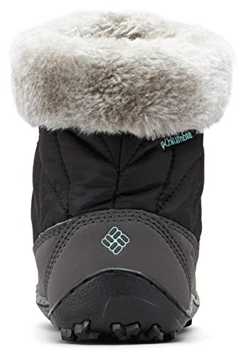 Columbia Minx Shorty Omni-Heat Botas de nieve impermeables para niña, Negro(Black Spray), 37 EU