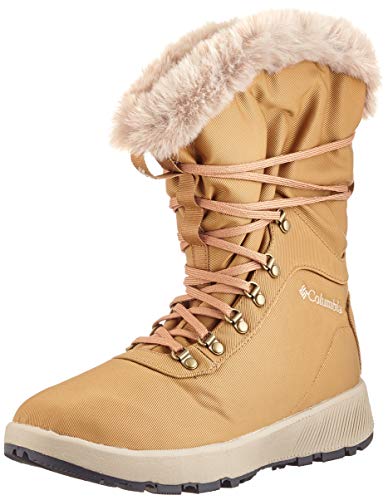 Columbia Omni-Heat Hi Slopeside Village Botas de invierno para mujer, Beige(Elk Autumn Orange), 38 EU