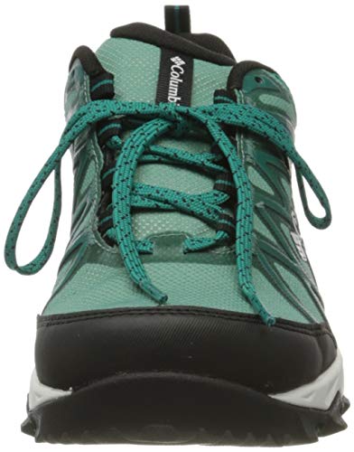 Columbia Peakfreak X2 Outdry, Zapatillas de Senderismo Mujer, Verde (Copper Ore/Glacier Green 344), 39.5 EU