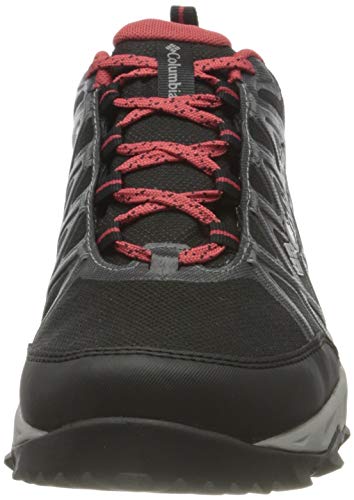 Columbia Peakfreak X2 Outdry, Zapatos de Senderismo, para Mujer, Black, Daredevil, 36 EU