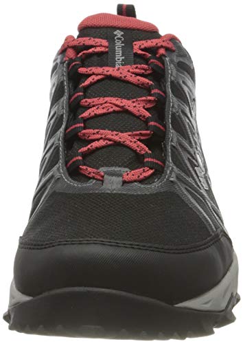 Columbia Peakfreak X2 Outdry, Zapatos de Senderismo, para Mujer, Black, Daredevil, 37 EU