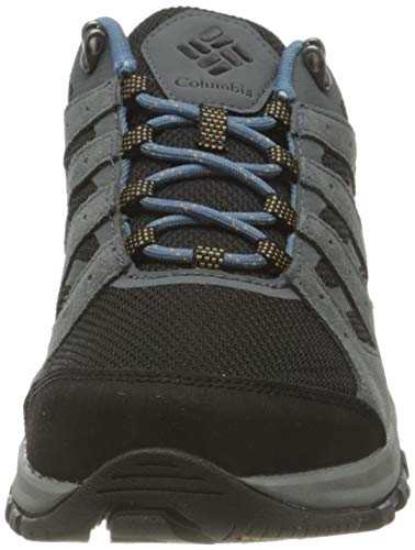 Columbia Redmond III, Zapatillas para Caminar Mujer, Acero Negro, 36 EU