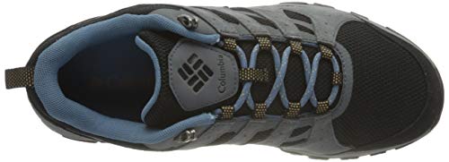 Columbia Redmond III, Zapatillas para Caminar Mujer, Acero Negro, 36 EU