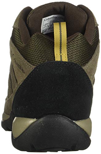 Columbia Redmond V2 Mid, Zapatillas de Senderismo Impermeables Mujer, Marrón (Cordovan, Baker), 44.5 EU