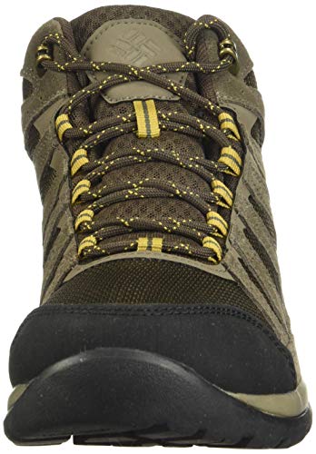 Columbia Redmond V2 Mid, Zapatillas de Senderismo Impermeables Mujer, Marrón (Cordovan, Baker), 44.5 EU