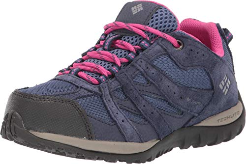 Columbia Redmond, Zapatillas Bajos Impermeables Unisex Adulto, Azul, Rosa (Bluebell, Pink Ice), 36 EU