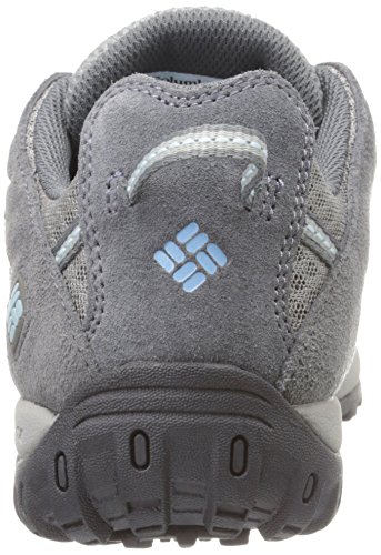 Columbia Redmond - Zapatillas de senderismo para mujer, color multicolor (boulder/sky blue), talla 38 EU (5 UK )