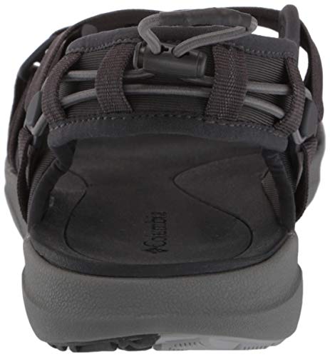 Columbia Sandal, Sandalia Mujer, Black (Shark, Ti Titanium 011), 42 EU